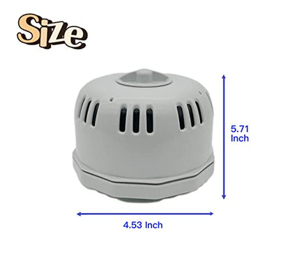 P6653 P05343 Hot Tub Filter Cartridge Holder Replacement, Fits Filter VI, Inflatable Spa Filter Housing Cover & Base Assembly, Compatible Replacement Parts, No Filter Included