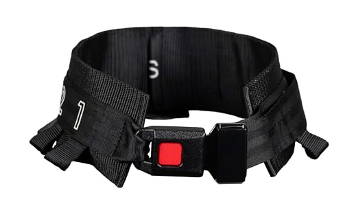 Waist Harness for Strength Training – Heavy-Duty Lifting Belt for Resistance Workouts, Squats & Fitness - size: 31