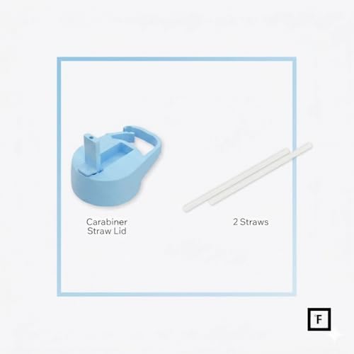 IRON °FLASK 40 oz Wide Mouth Water Bottle with Straw - color: Blue Waves, style: Straw - 40 Oz (1 Lid)