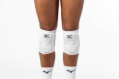 Mizuno Elite 9 SL2 Volleyball Kneepad, White, Small - color: White, size: Small