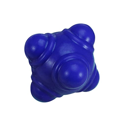 BESPORTBLE 3pcs Fitness Reaction Soccer Training Equipment Reaction Football Agility Bounce Training Balls Football - color: Blue, size: Medium