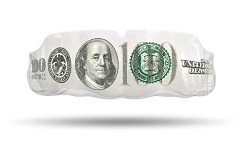 Impact Custom Professional MMA/Boxing/Muay Thai Mouthguard with Trim for Gag Reflex - color: $100 Bill