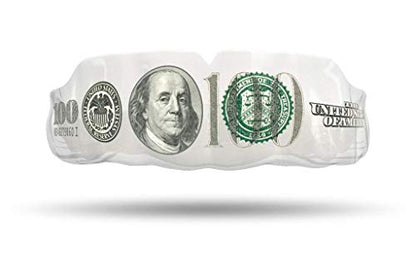 Impact Custom Professional MMA/Boxing/Muay Thai Mouthguard with Trim for Gag Reflex - color: $100 Bill