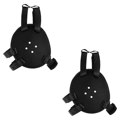 ROAR-INT BJJ Ear Guard New Easy to Adjust Design Wrestling Protective Headgear Wrestling Ear Guard MMA Jiu Jitsu - color: Black/Black (2pcs)