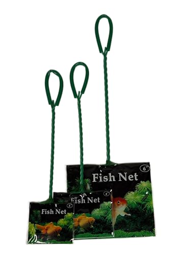 Mesh Aquarium Net - size: Small Kit - (3",4",6")