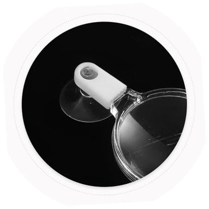 Didiseaon 4pcs Clear Acrylic Magnifier with Cup for Fish Tank Observation Lens for Plants and Animals Easy Installation and Use