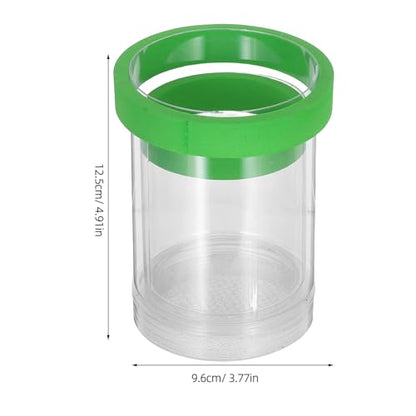 DOITOOL Floating Fish Tank Isolation Box Aquarium Egg Incubator Breeding Box Green Small Guppy and Small Fish Aquatic Hatchery Kit