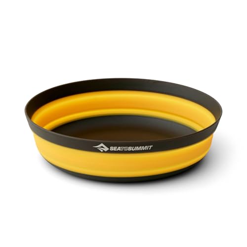 Sea to Summit Frontier Ultralight Collapsible Bowl, Large (30 fl oz), Sulphur Yellow - color: Sulphur Yellow, style: Large