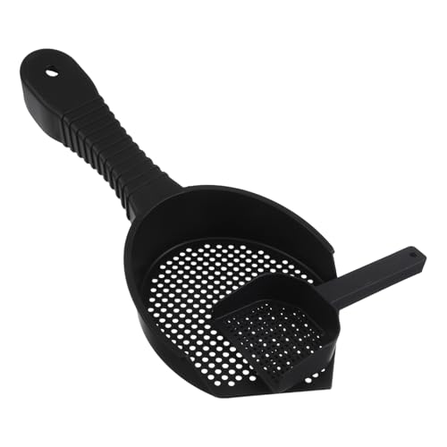 UPKOCH 2Pcs Durable Plastic Shovel with Ergonomic Handle for Easy Cleaning of Litter and Waste for Cats and Reptiles Design for Fine Sifting