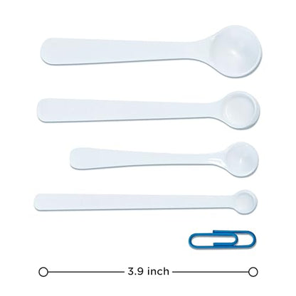 Dosing spoon | milligram measuring spoons set of 7 | exact dosing from 6 mg to 1g | mg measuring spoons for powder