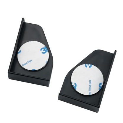 4PCS Fish Aquarium Base Corner Guard Foot Pad 2.4x1.6x0.7 inch Protective Glass Fish Aquarium Protection Protective Mat Anti Collision Shock Absorption Plastic Aquarium Corner Cover Black