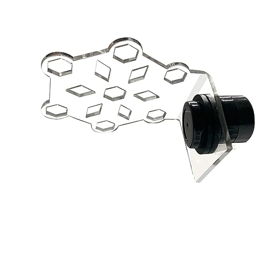 Aquarium Choice Coral Plug Holder - Magnetic Coral Frag Rack (7 Frag Plugs)