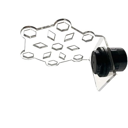 Aquarium Choice Coral Plug Holder - Magnetic Coral Frag Rack (7 Frag Plugs)