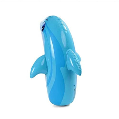 Intex 3D Bop Bag Inflatable Blow Up Punching Bags Toys (Dolphin)