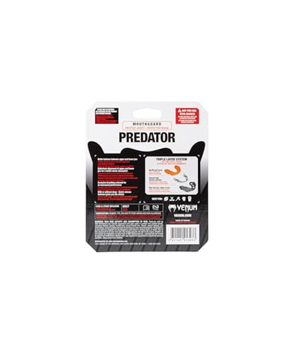 Venum Predator Mouthguard - Strap/Strapless - color: Grey/Black
