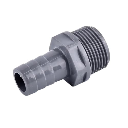 1~20 Pcs 1/2"~3/4" Male Thread To OD 8~16mm Pagoda Connector Soft Water Tube Adapter Aquarium Garden Irrigation Hose Fittings(1 I 2inch to 8mm,5pcs) - color: 1 I 2inch to 8mm, size: 5pcs