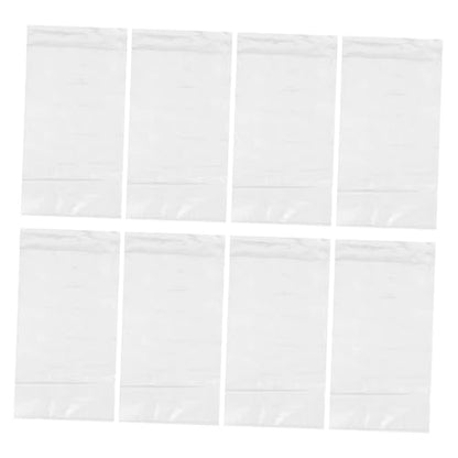 ABOOFAN 50PCS Clear Fish Transport Bags Leak Packaging for Live Fish Aquatic Plants for Aquariums Pet Stores Hobbyists Transparent Design for Easy Monitoring
