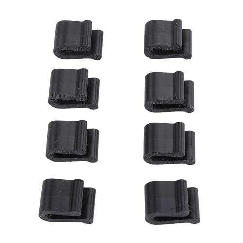 8PCS Oven Lid Protector Clips, Plastic Cookware Protector Clips Multifunctional Pot Lid Bumpers Lifters, with Secure Fastening for Most Cooking Utensils Outdoor or Oven Use