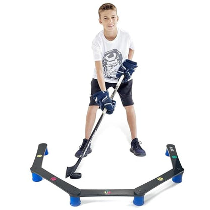 Hockey Revolution Lightweight Stickhandling Training Aid, Equipment for Puck Control, Reaction Time and Coordination - style: MY ENEMY