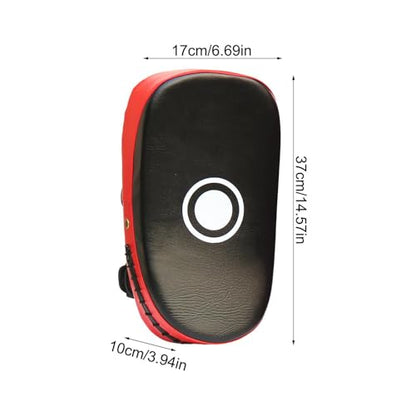 Boxing Training Pads PU Leather Curved Kick Training Equipment