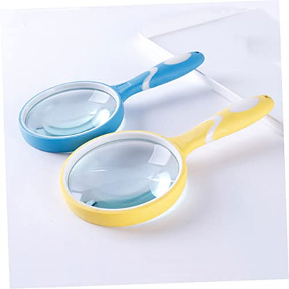Portable Handheld Magnifier Sturdy Reading Magnifier for Boys and Girls and Elderly Home Tool