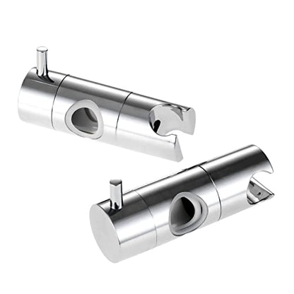 XTYPE Hand Held Shower Head Holder for 22mm 25mm Tube Shower Rail Bracket Slider Bar Adjustable Sprayer Holder Shower Rod Replacement
