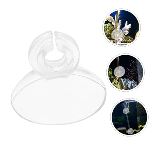 40pcs Soft Clip Holders for Aquarium Oxygen Tubing Cup Fasteners with Card Slot Convenient and Space-Saving Aquarium Pipe Clamp