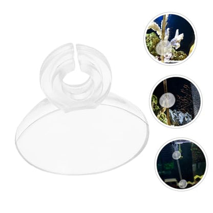 40pcs Soft Clip Holders for Aquarium Oxygen Tubing Cup Fasteners with Card Slot Convenient and Space-Saving Aquarium Pipe Clamp