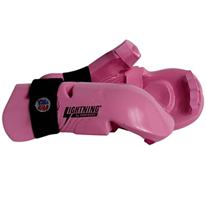 ProForce Lightning Punches Karate/Martial Arts Sparring Gloves - color: Pink, size: Small