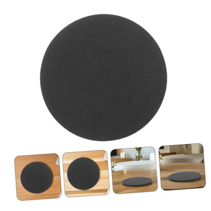 LIOOBO Round Fish Tank Mat Shock Absorption Pad for Micro Landscapes Non Slip Cushion for Aquariums Durable Base for Stability and Safety