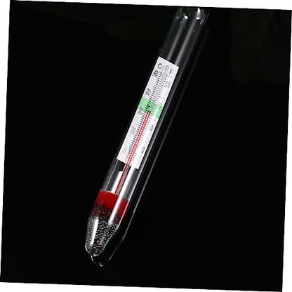 GANAZONO Reef Aquarium Salt Water Hydrometer Fish Tank Areometer Glass Floating Salinimeter Easy to Use