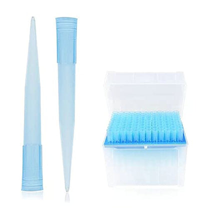 1000ul Pipette Tips - Universal Pipette Tips - Racked,RNase/DNase Free & Pyrogen Safe, 96 Tips/Rack Pk x 10 Racks（960 Tips） - size: 1000ul - Blue