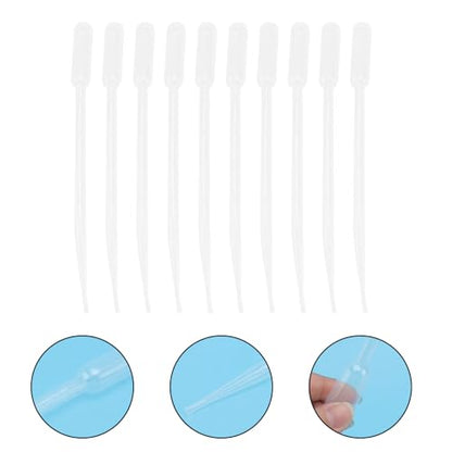 DOITOOL 10pcs Marine Fish Feeders Feeding Tubes 5ml Plastic Suction Pipettes for Coral and Shrimp Aquarium Feeding Supplies