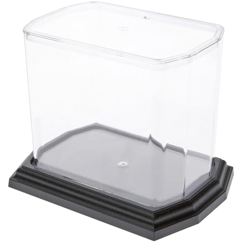 Pioneer Plastics Clear Plastic Desktop Aquarium with Base, 5.75" W x 3.75" D x 5" H, Pack of 2