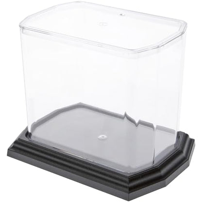 Pioneer Plastics Clear Plastic Desktop Aquarium with Base, 5.75" W x 3.75" D x 5" H, Pack of 2