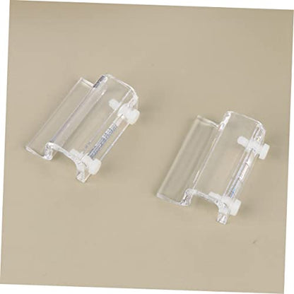 POPETPOP 4Pcs Fish Tank Bracket Acrylic Support Holders for Covers for Aquariums Turtle Tanks and Heat Preservation