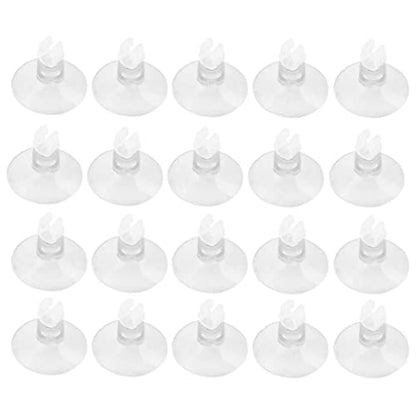 20Pcs Aquarium Fish Tank Suckers Suction Cups Holders Clips Clamps for 4/6mm Airline Tube