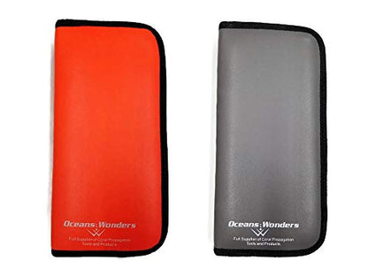 Oceans Wonders 5.5" Black Oxide DIY Coral Propagation Frag Kit Apex Gray Case