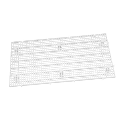 BESPORTBLE 1set Fish Tank Isolation Board Aquarium Divider for Fish Breeding Species Separation Water Circulation Mesh Panel Support Posts