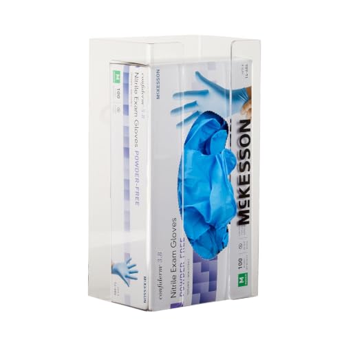McKesson Glove Box Holder, Clear, L W H, 4 x 5 1/2 x 10 in, 1 boxes - size: 1 Count (Pack of 1)