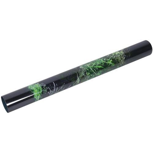 Aquarium Background Sticker, Fish Tank Seafloor Water Grass Decoration Painting, PVC Sticker for Fish Tank, Tropical Marine Landscape (61 * 30cm) - size: 61*30cm