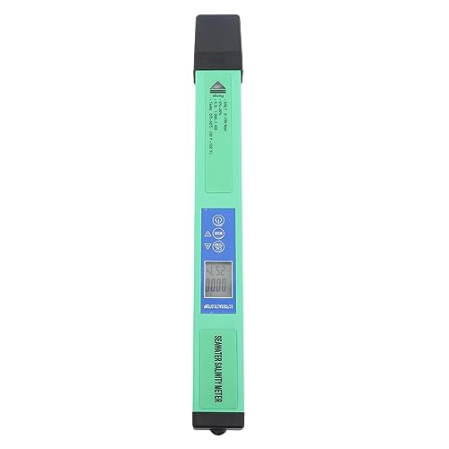 5-in-1 Water Quality Tester EC TDS Salt SG Temp Monitor Digital Meter for Drinking Water Hydroponics Aquariums