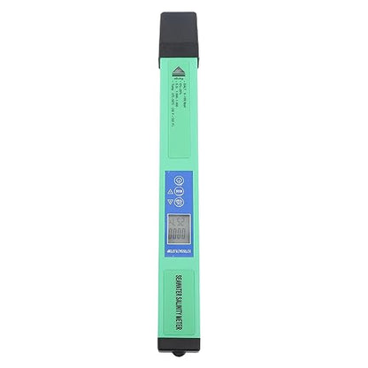 5-in-1 Water Quality Tester EC TDS Salt SG Temp Monitor Digital Meter for Drinking Water Hydroponics Aquariums