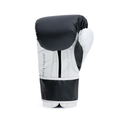 Everlast Powerlock OG Boxing Gloves - color: BLK/WHT, size: 16 oz