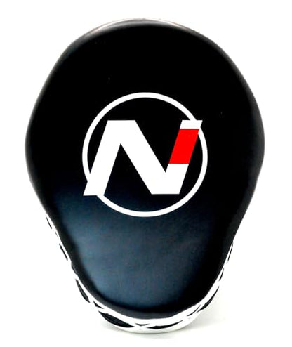 Focus Mitts | Boxing & Muay Thai Punching Pads | Kickboxing & MMA Training Punch Shield - color: Black