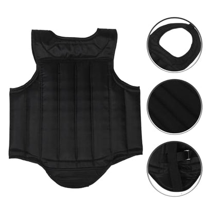 Professional Boxing Chest Guard Breathable Ergonomic Chest Protector Taekwondo Boxing Accessory Portable Impact Protection Gear for Adult Training and Sparring