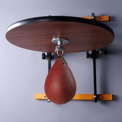 Boxing Speed Ball for Boxing Training, Hanging Punching Pear Bag, Reflex Reaction Exercise Equipment, MMA Striking Practice Tool, Home Gym Cardio Workout Gear, Microfiber Leather Speed - size: Red