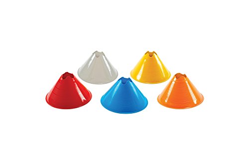 Kwik Goal Jumbo Disc Cones, Pack of 12 - color: Red