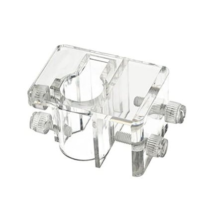 BESPORTBLE Aquarium Fixed Clip Water Pipe Clamp in Acrylic for Fish Tank Hose (Size s 5-20mm)