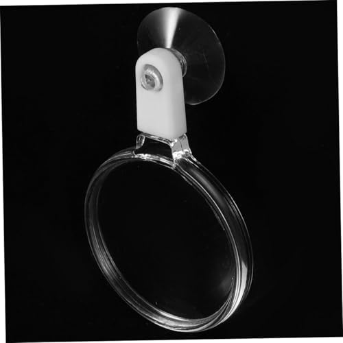 Acrylic Fish Tank Magnifying Viewer with Suction Cup High Transparency Magnifier for Small Animals Plants and Micro Landscapes Observation Aquariums